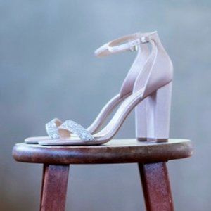 Badgley Mischka wedding heels